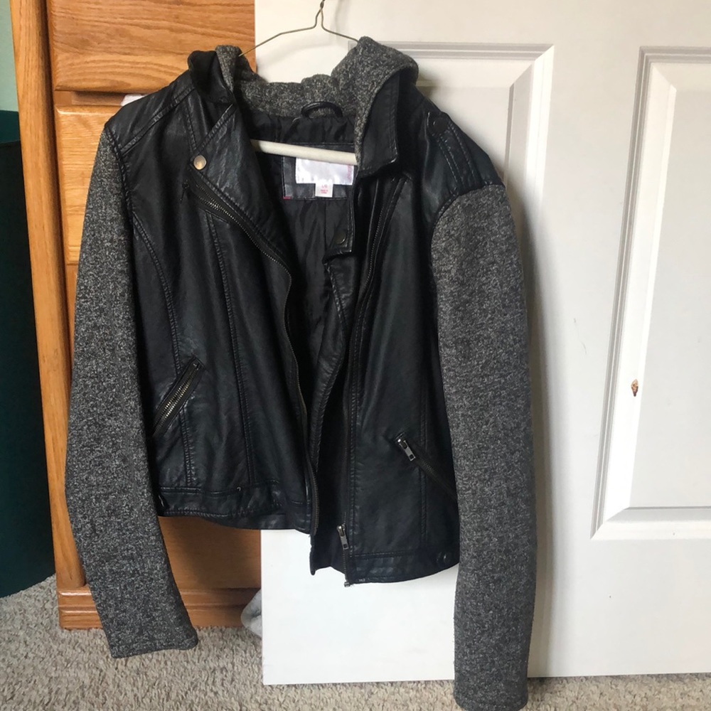 Leather jacket